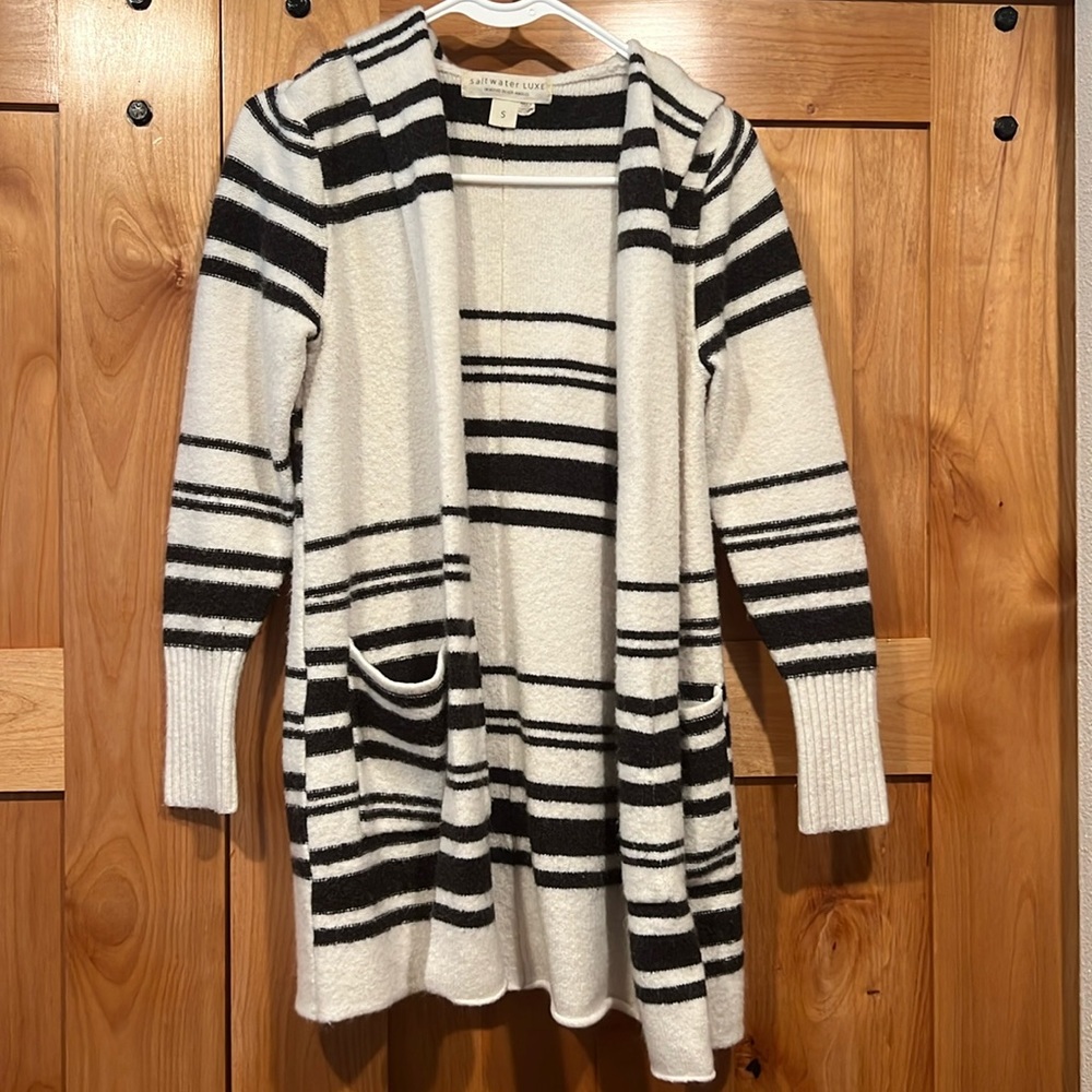 Striped cardigan